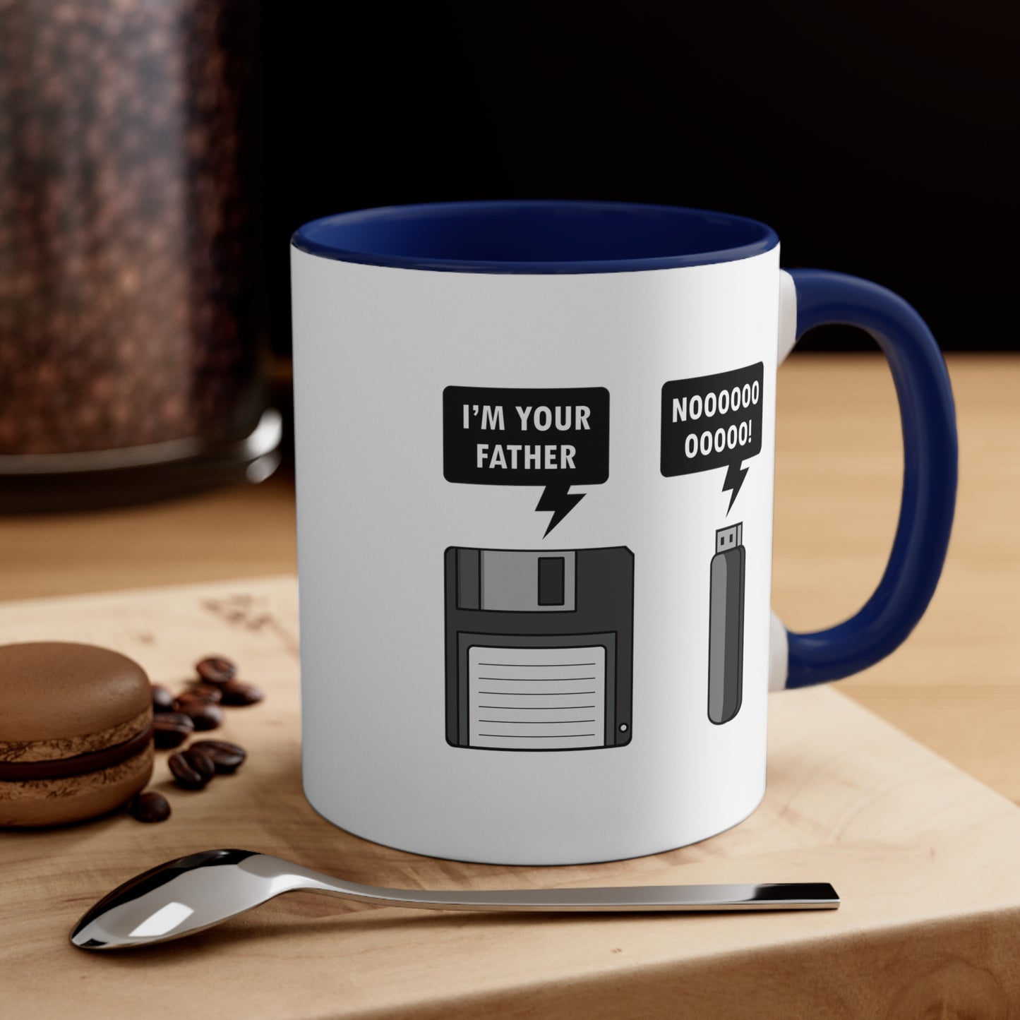 Flash Drive Programming IT for Computer Security Hackers Accent Coffee Mug 11oz