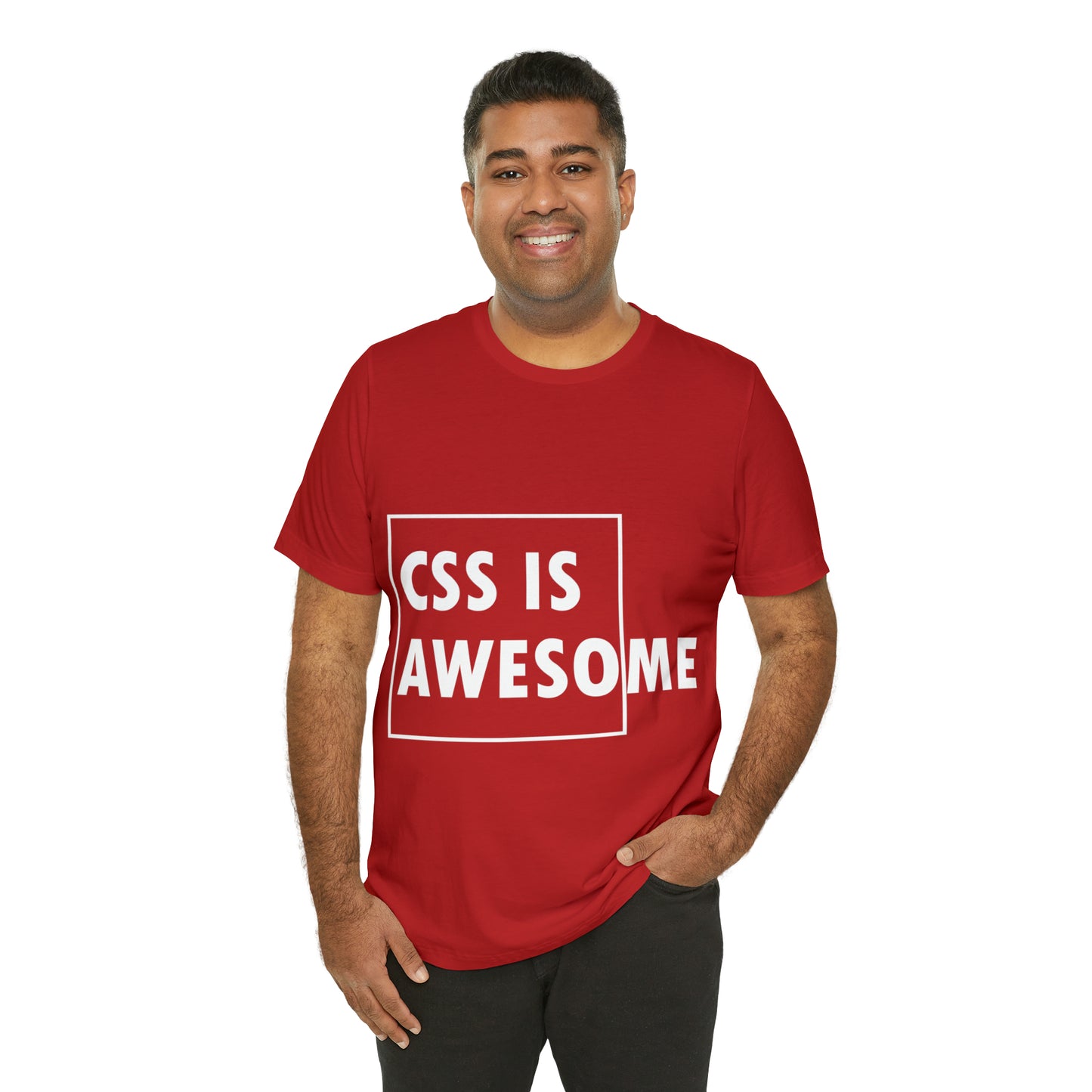 CSS is Awesome Unisex Jersey Short Sleeve T-Shirt