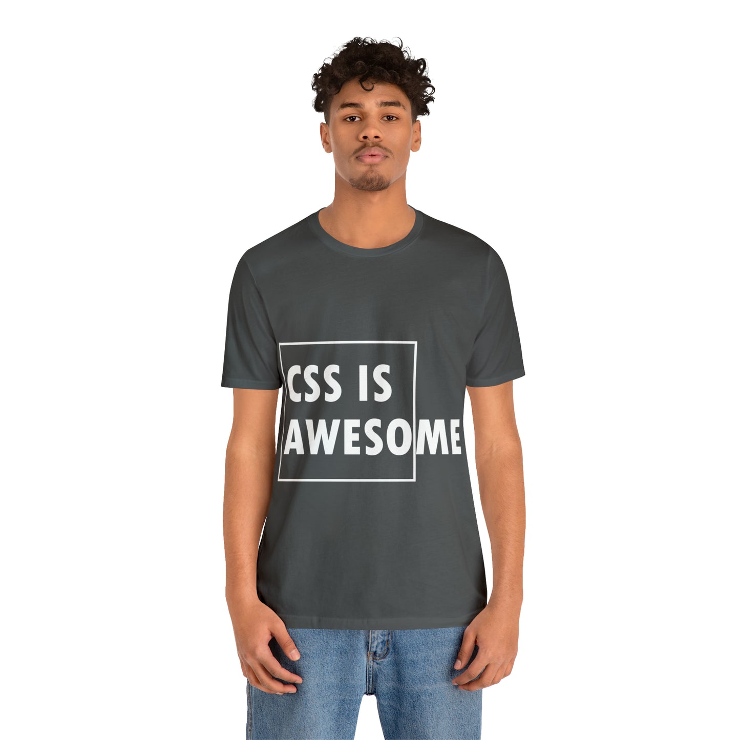 CSS is Awesome Unisex Jersey Short Sleeve T-Shirt