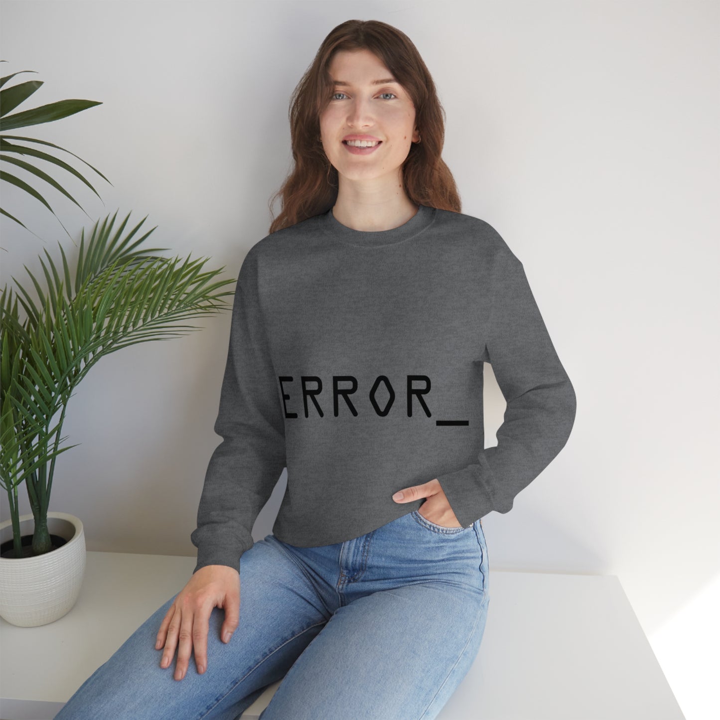 Error Programming IT for Computer Security Hackers Unisex Heavy Blend™ Crewneck Sweatshirt