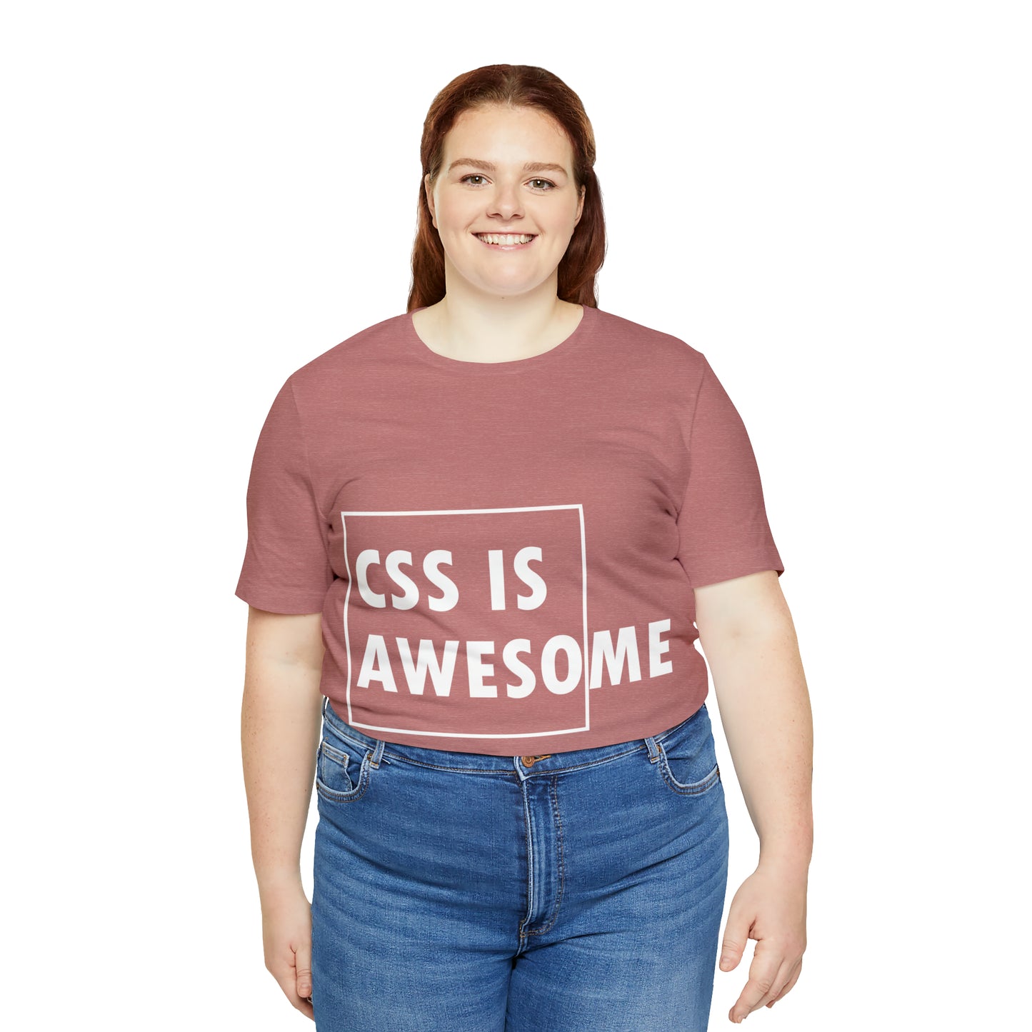 CSS is Awesome Unisex Jersey Short Sleeve T-Shirt