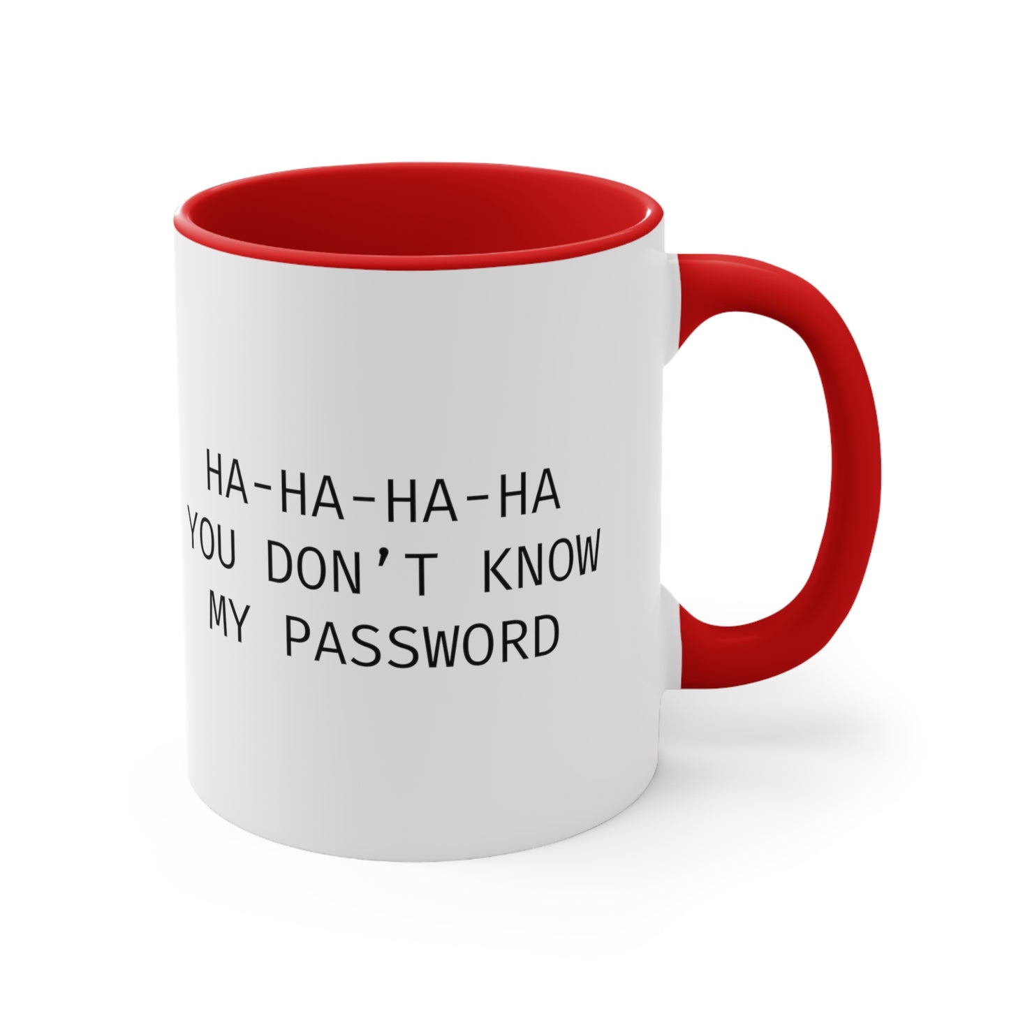 Password Programming IT for Computer Security Hackers Accent Coffee Mug 11oz