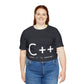 C Developer Humor Quotes Unisex Jersey Short Sleeve T-Shirt