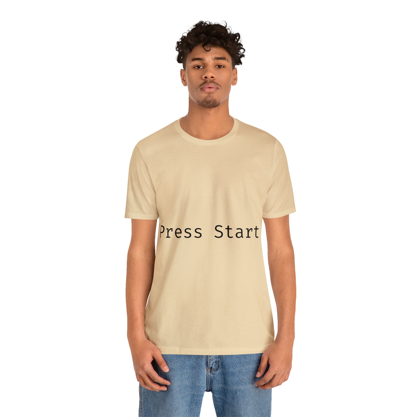 Press Start Programming IT for Computer Security Hackers Unisex Jersey Short Sleeve T-Shirt