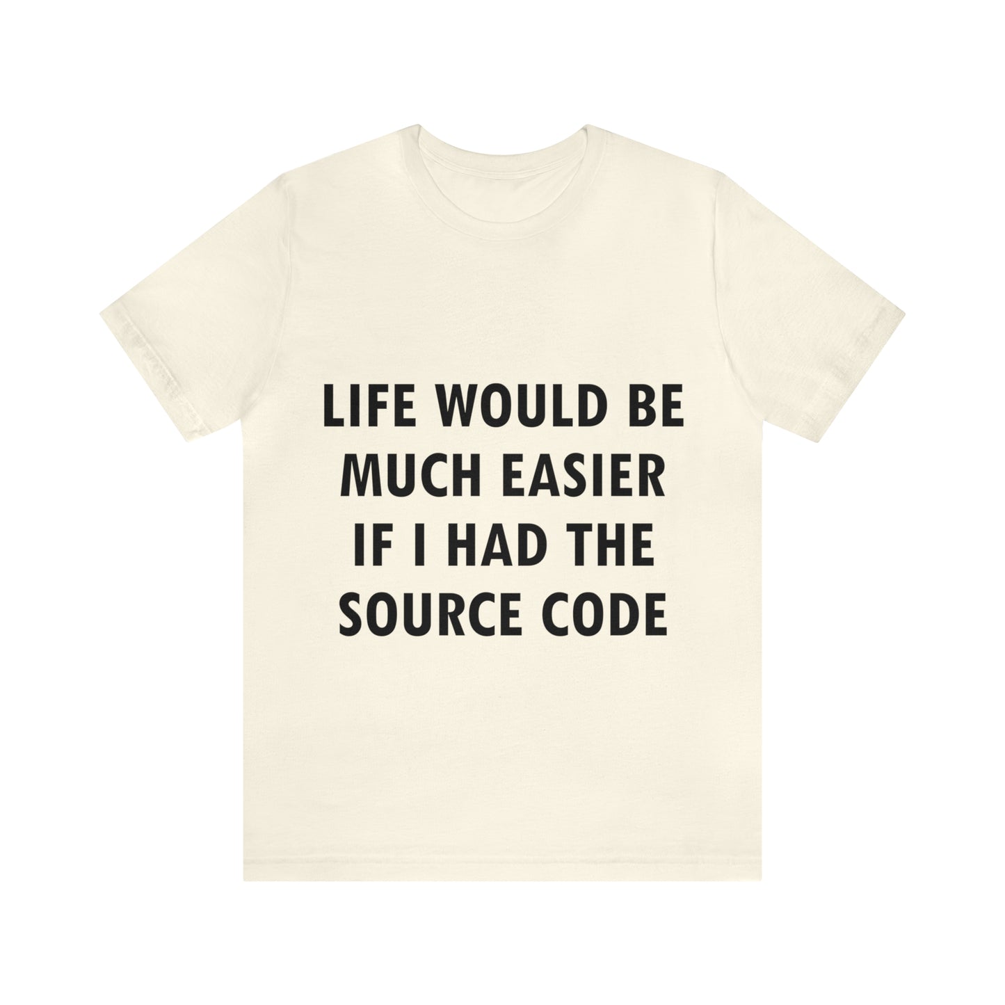 Source code Programming IT for Computer Security Hackers Unisex Jersey Short Sleeve T-Shirt