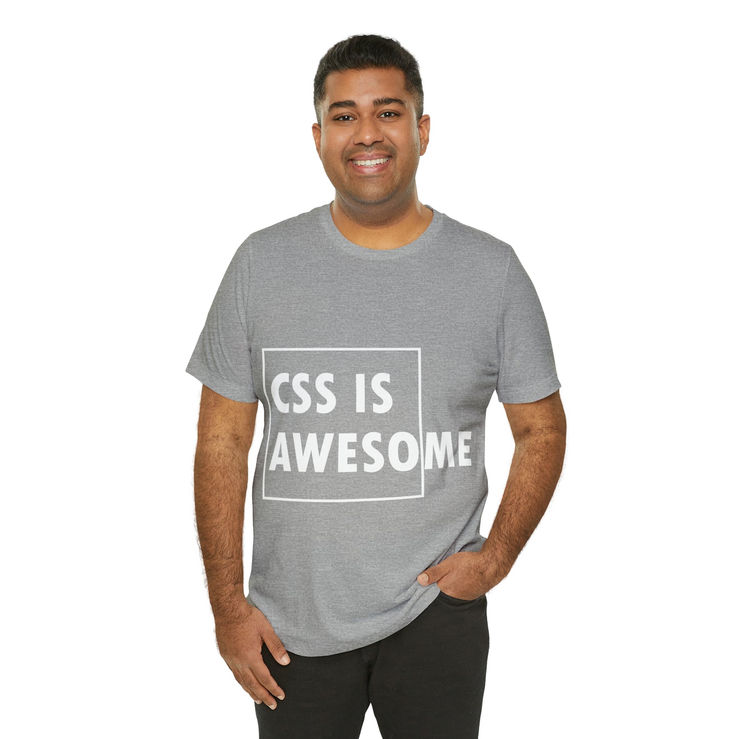 CSS is Awesome Unisex Jersey Short Sleeve T-Shirt