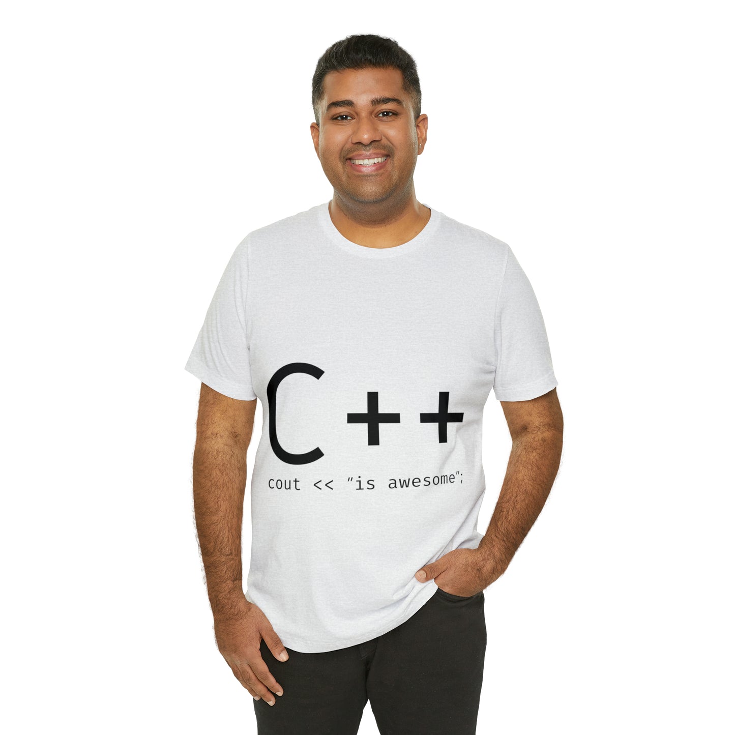 C Developer Humor Quotes Unisex Jersey Short Sleeve T-Shirt