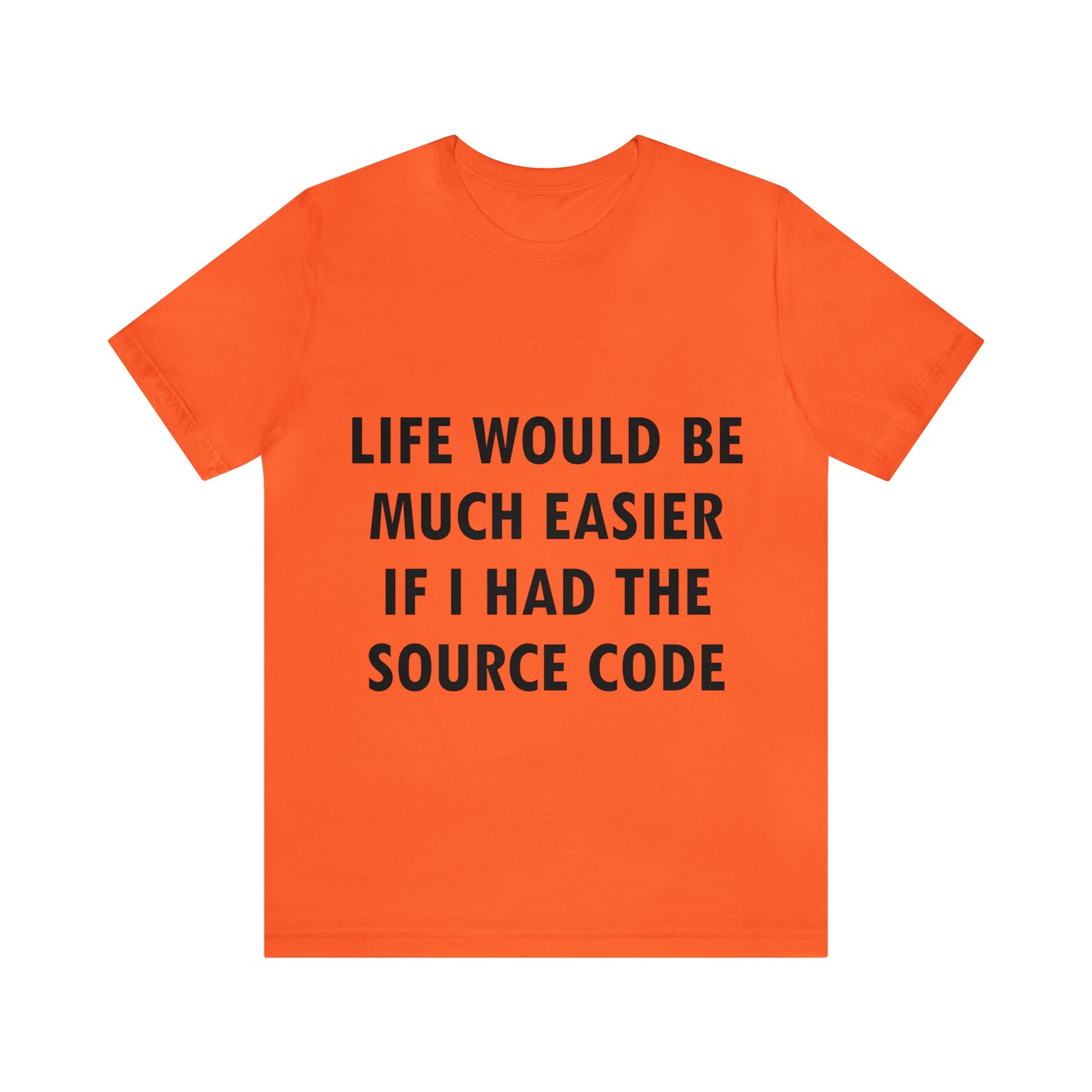 Source code Programming IT for Computer Security Hackers Unisex Jersey Short Sleeve T-Shirt