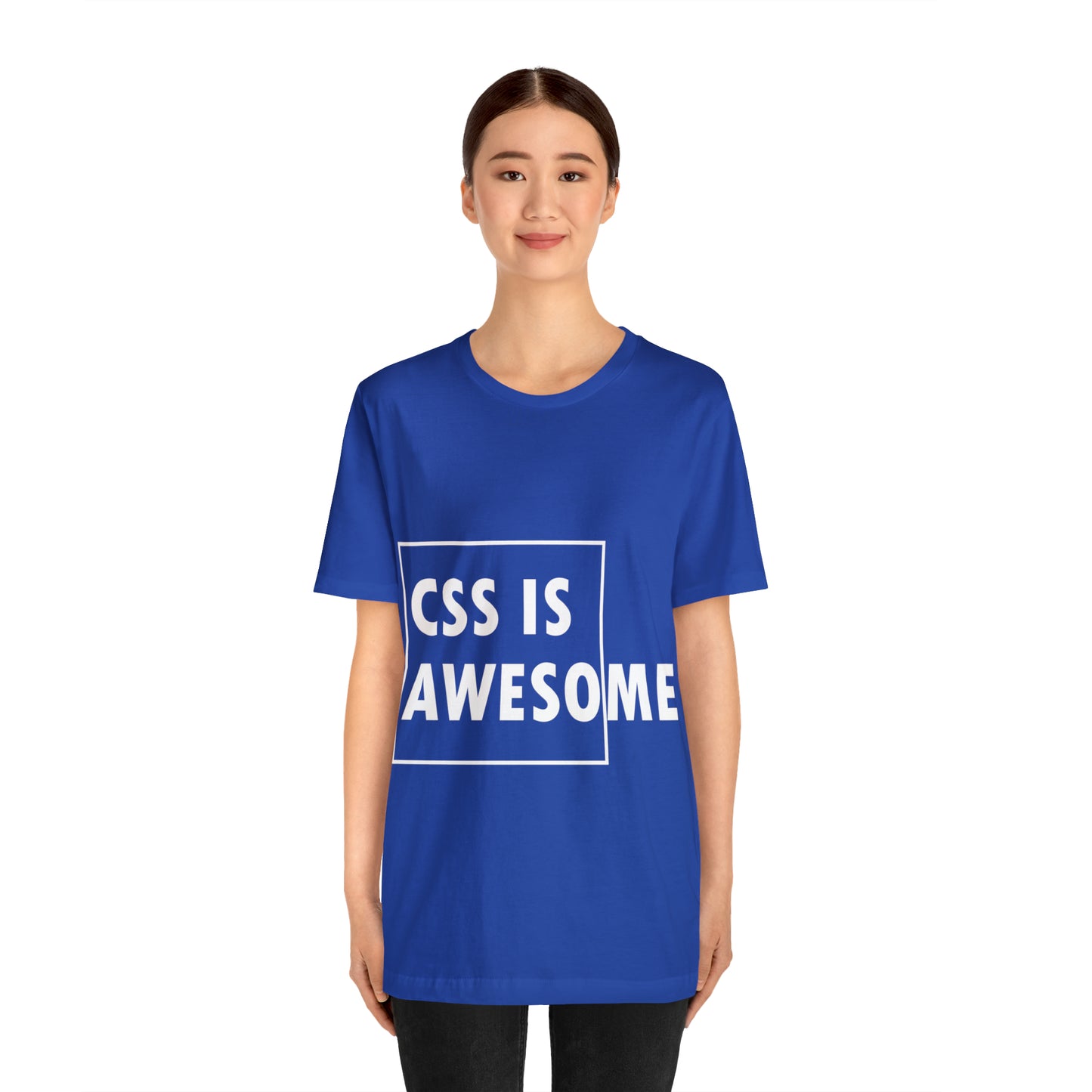 CSS is Awesome Unisex Jersey Short Sleeve T-Shirt