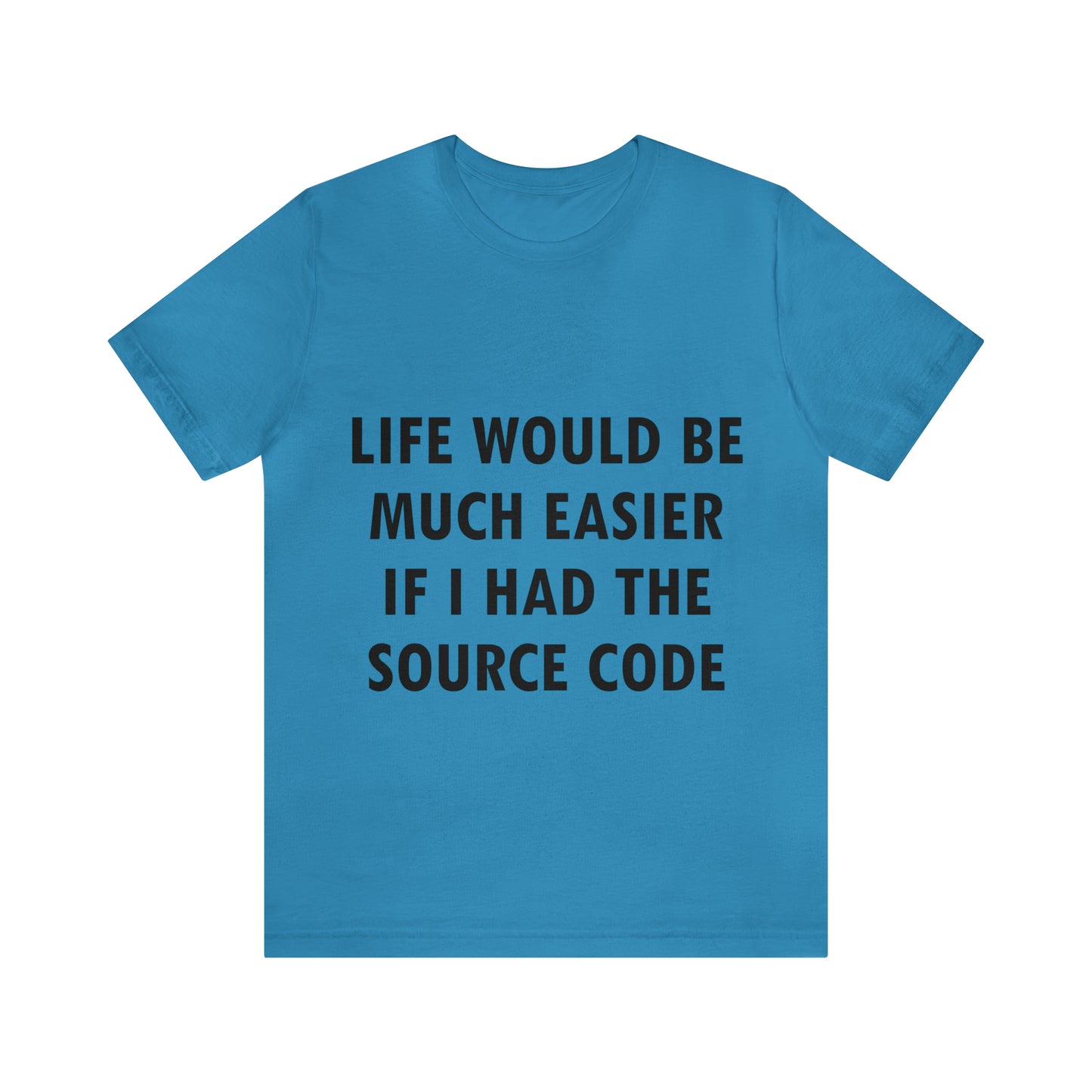 Source code Programming IT for Computer Security Hackers Unisex Jersey Short Sleeve T-Shirt