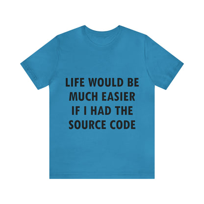 Source code Programming IT for Computer Security Hackers Unisex Jersey Short Sleeve T-Shirt