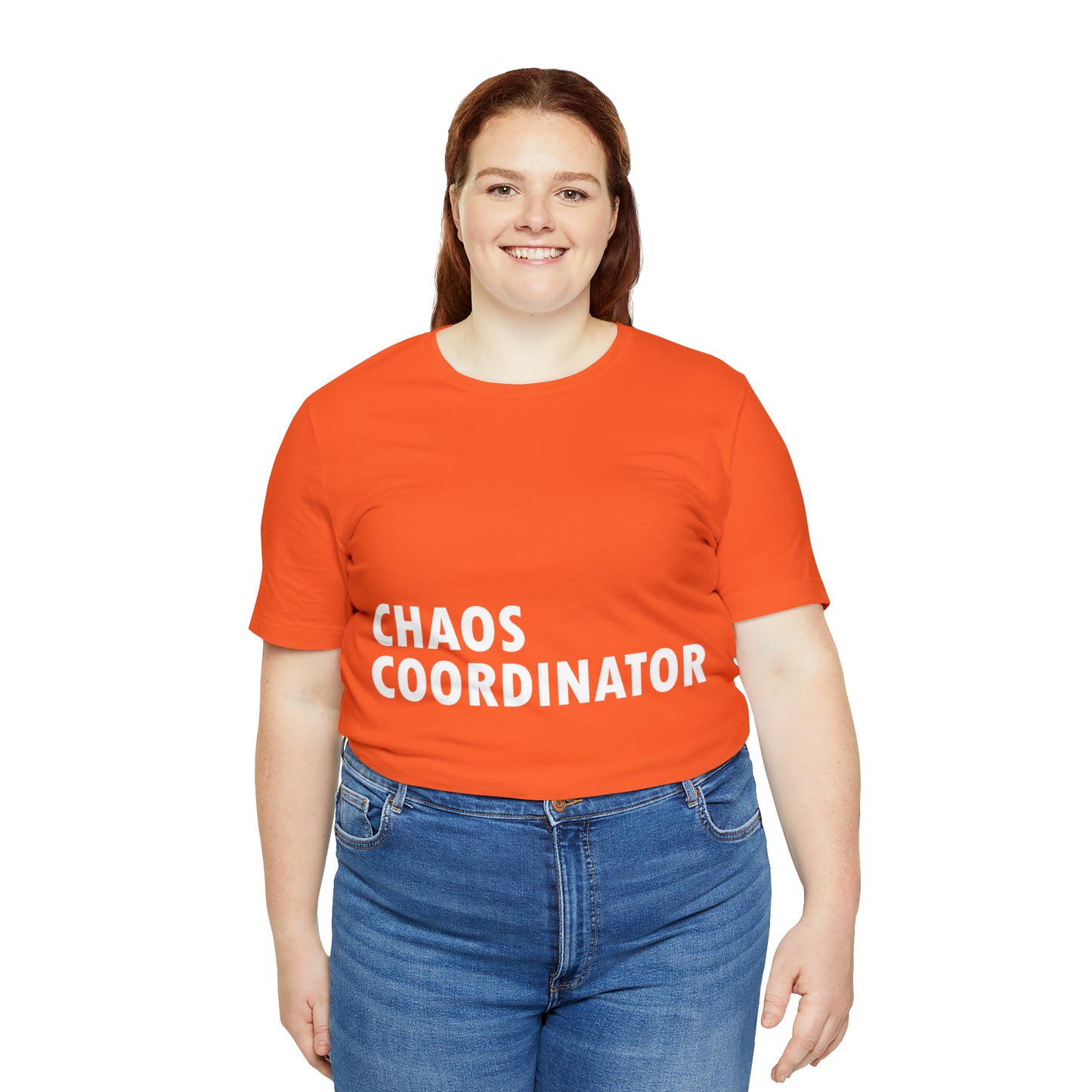 Chaos Coordinator Funny Humor Slogans Unisex Jersey Short Sleeve T-Shirt