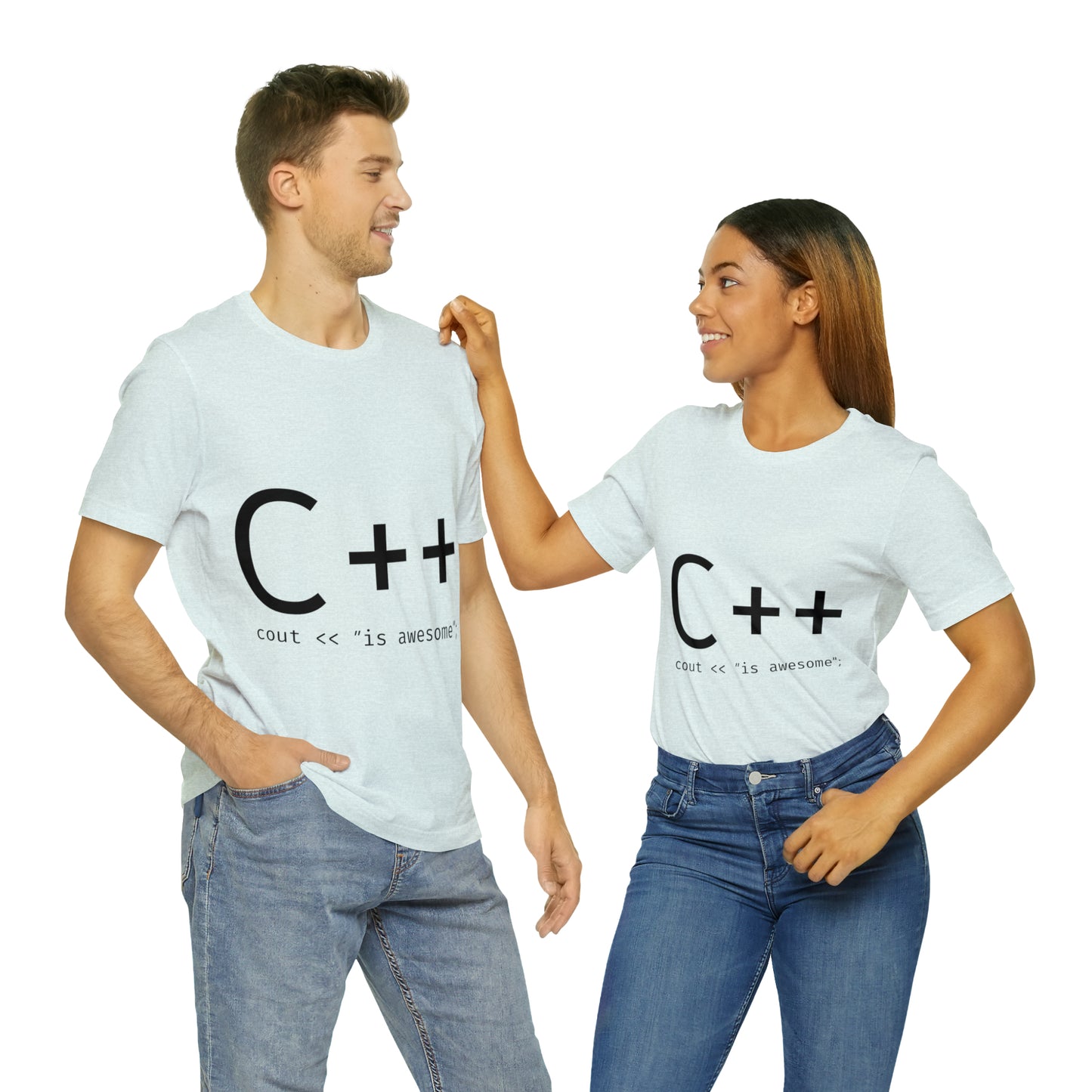 C Developer Humor Quotes Unisex Jersey Short Sleeve T-Shirt