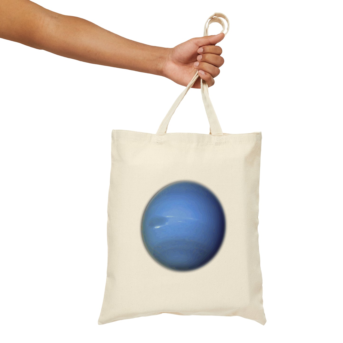 Neptune Solar System Planet Astronomy Science Space Universe Canvas Shopping Cotton Tote Bag