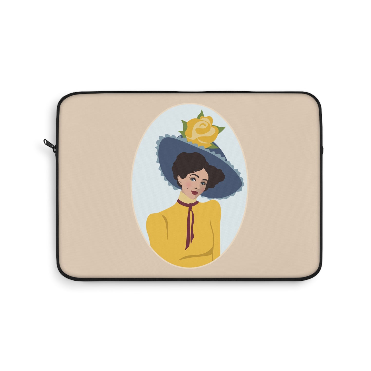 Retro Movies Woman Vintage Film Lover Laptop Sleeve