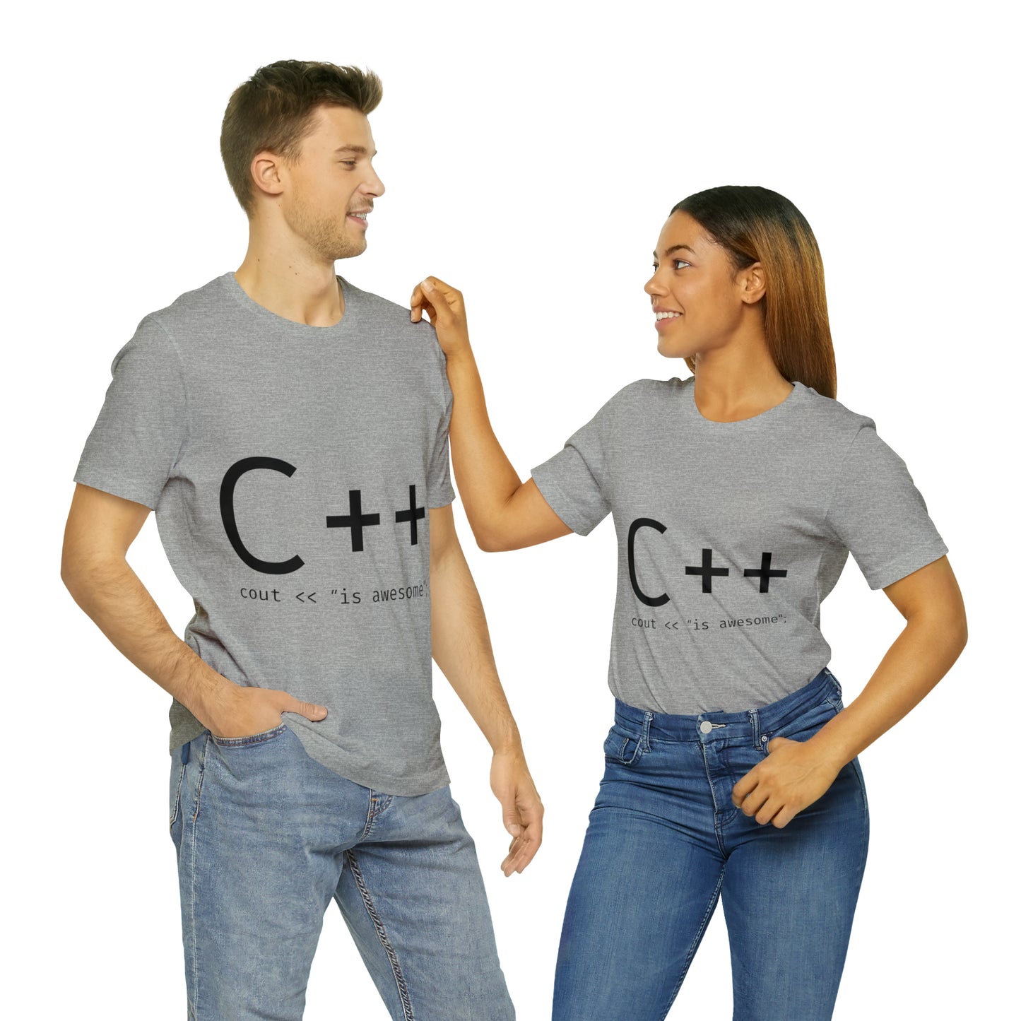 C Developer Humor Quotes Unisex Jersey Short Sleeve T-Shirt