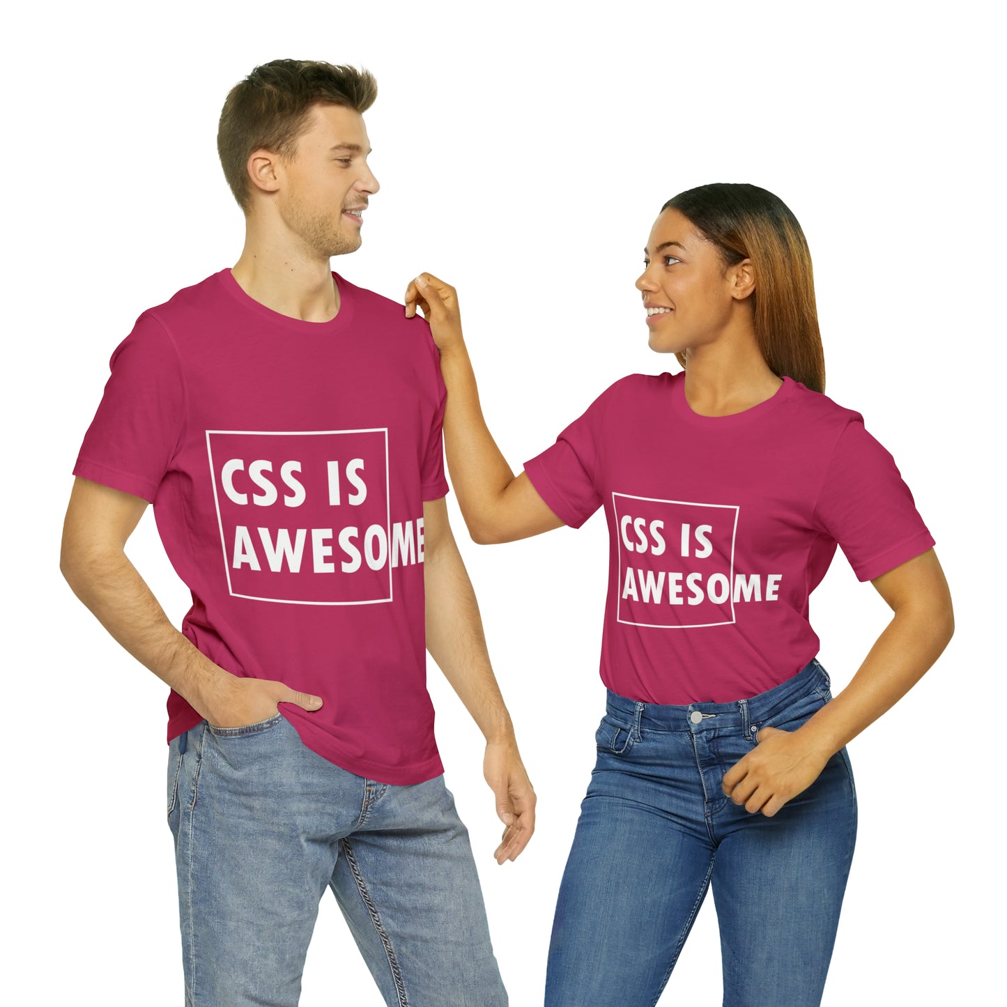 CSS is Awesome Unisex Jersey Short Sleeve T-Shirt