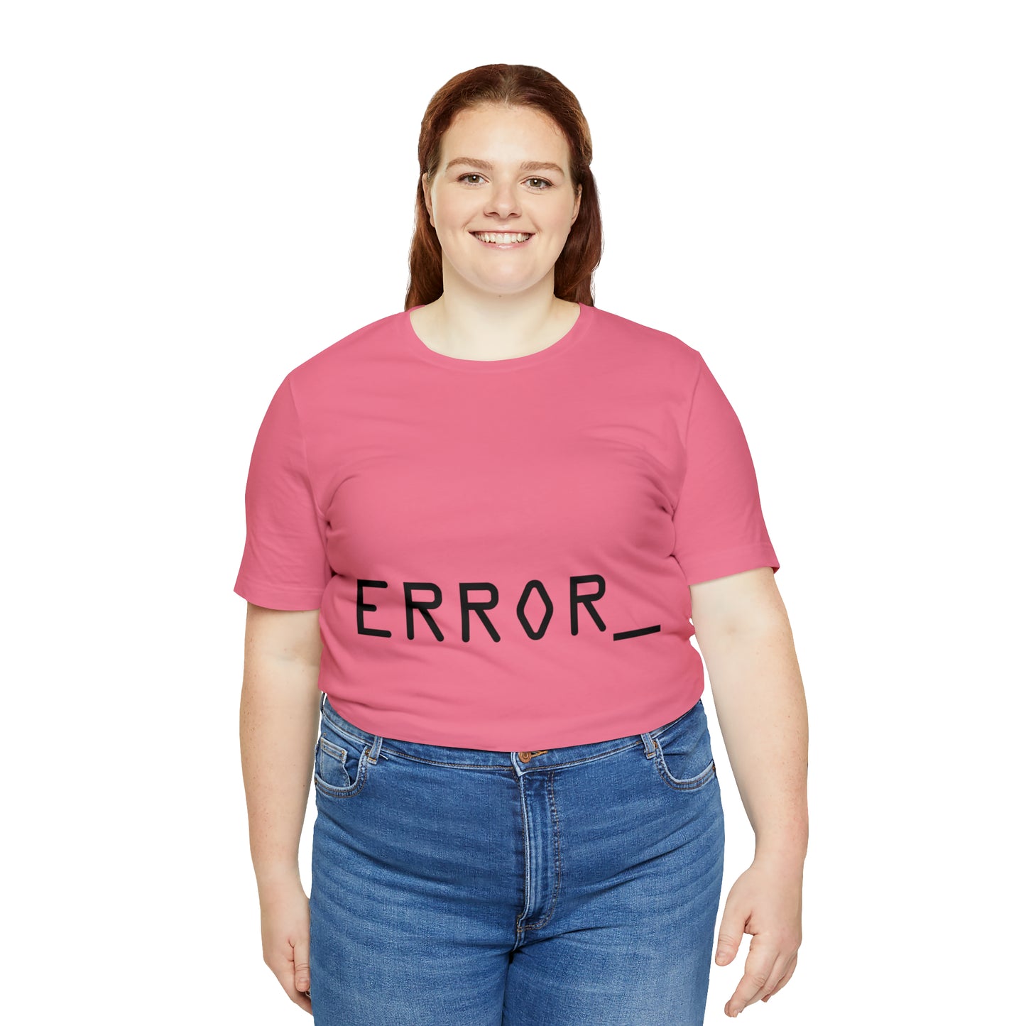 Error Programming IT for Computer Security Hackers Unisex Jersey Short Sleeve T-Shirt