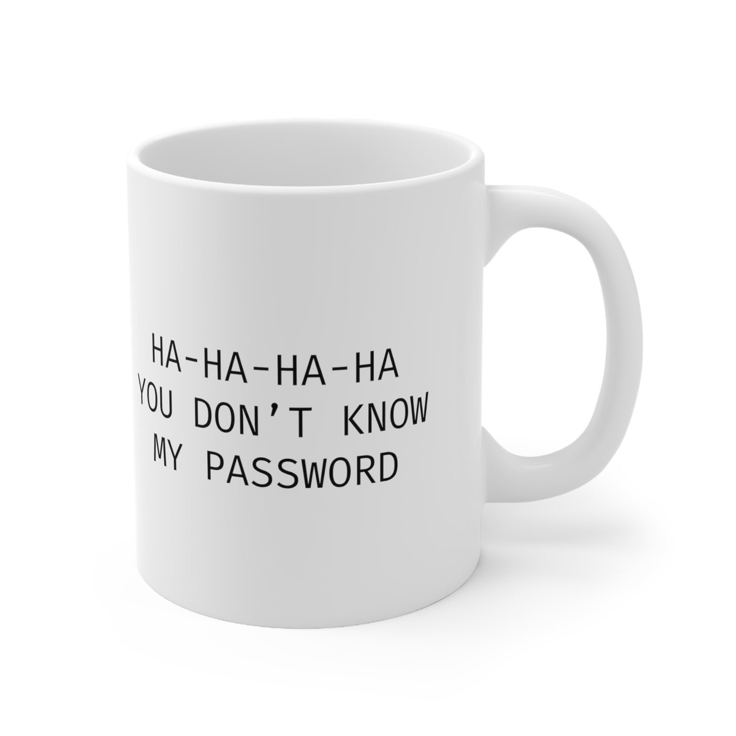 Password Programming IT for Computer Security Hackers Ceramic Mug 11oz