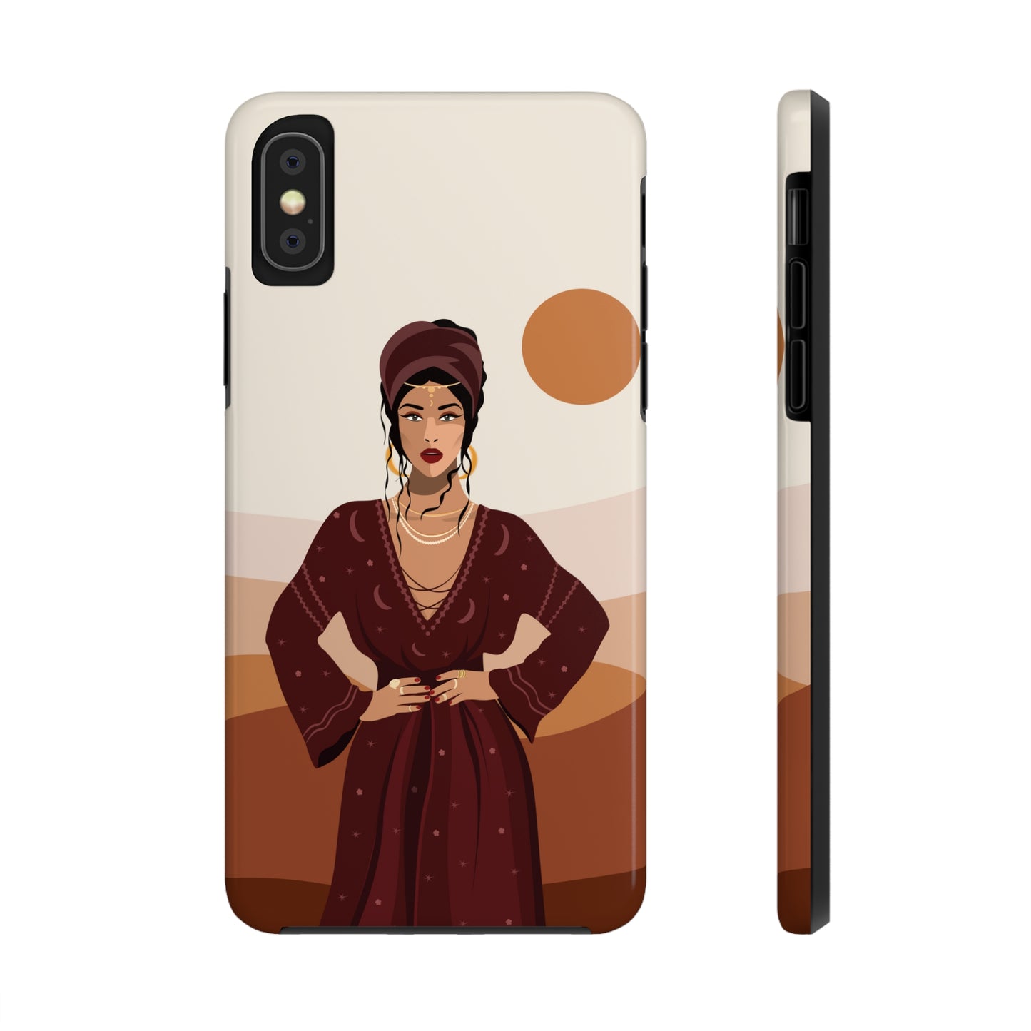 Sand Woman Desert Boho Style Art Tough Phone Cases Case-Mate