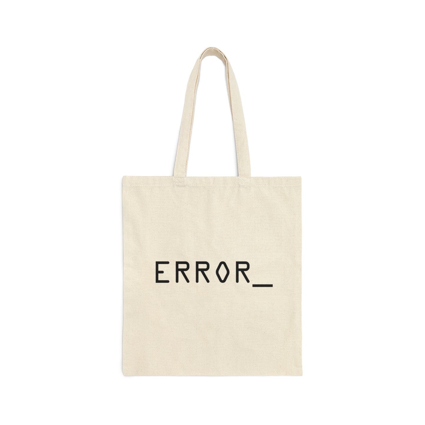 Error Programming IT for Computer Security Hackers Canvas Shopping Cotton Tote Bag