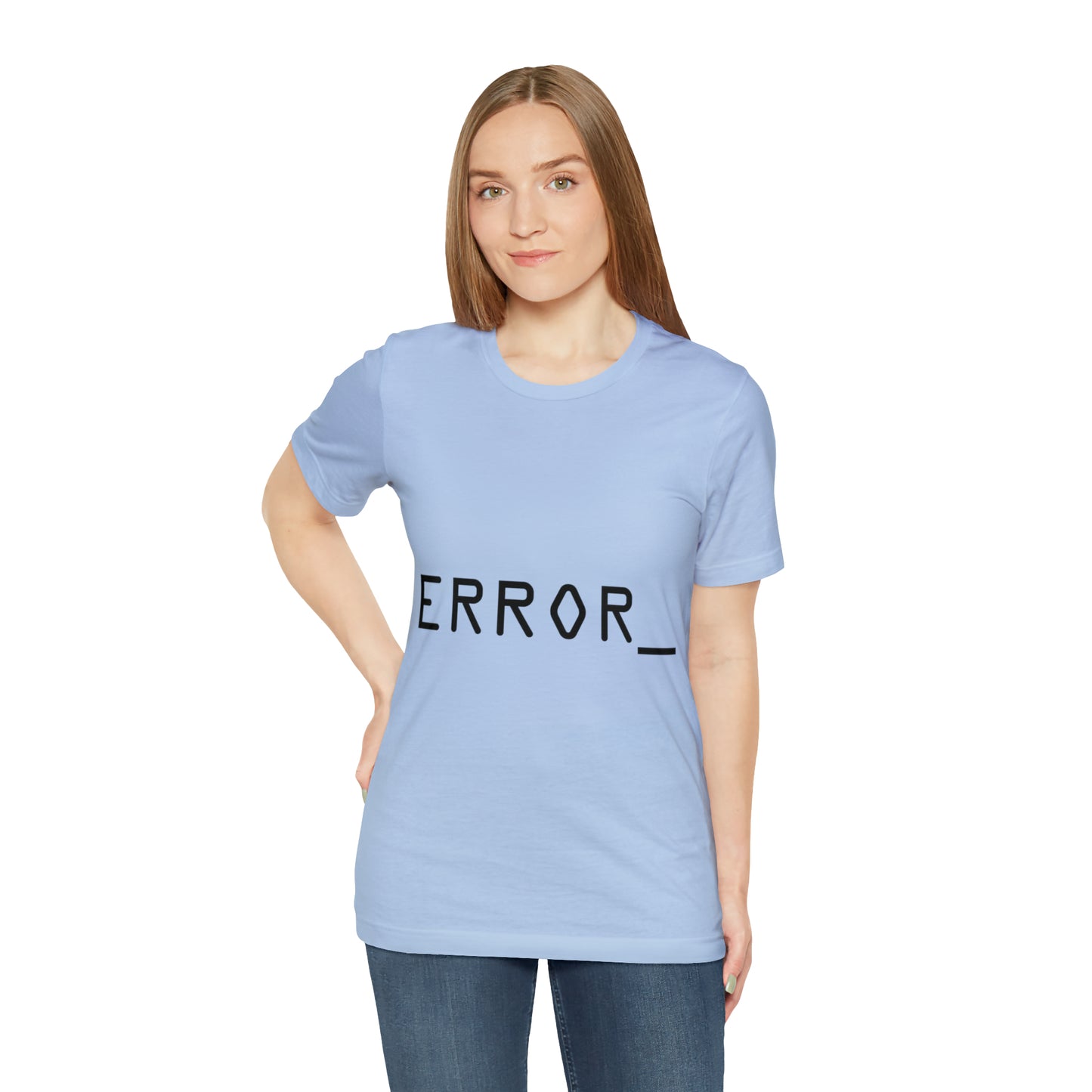 Error Programming IT for Computer Security Hackers Unisex Jersey Short Sleeve T-Shirt