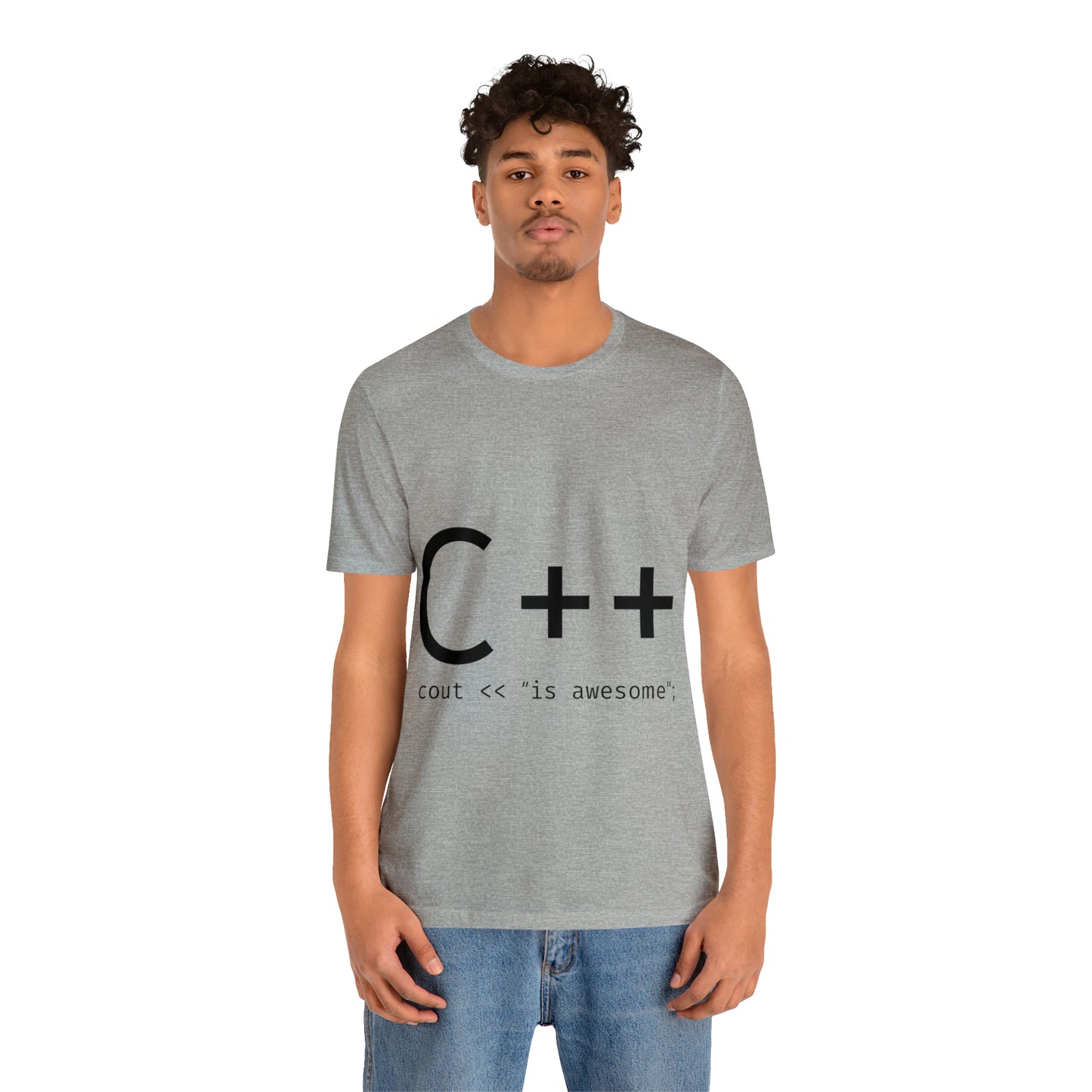 C Developer Humor Quotes Unisex Jersey Short Sleeve T-Shirt