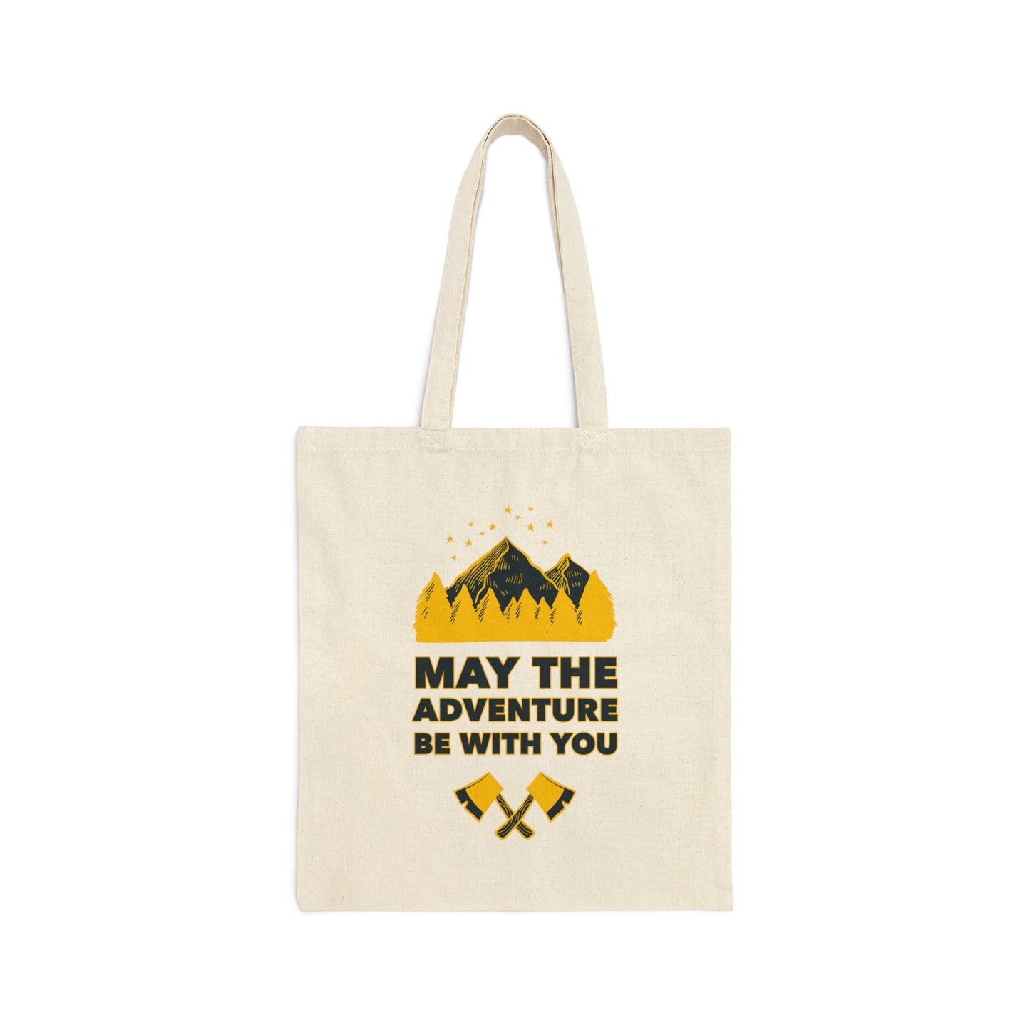 The Mountains Are Calling Hiking Fan Slogan Canvas Shopping Cotton Tote Bag