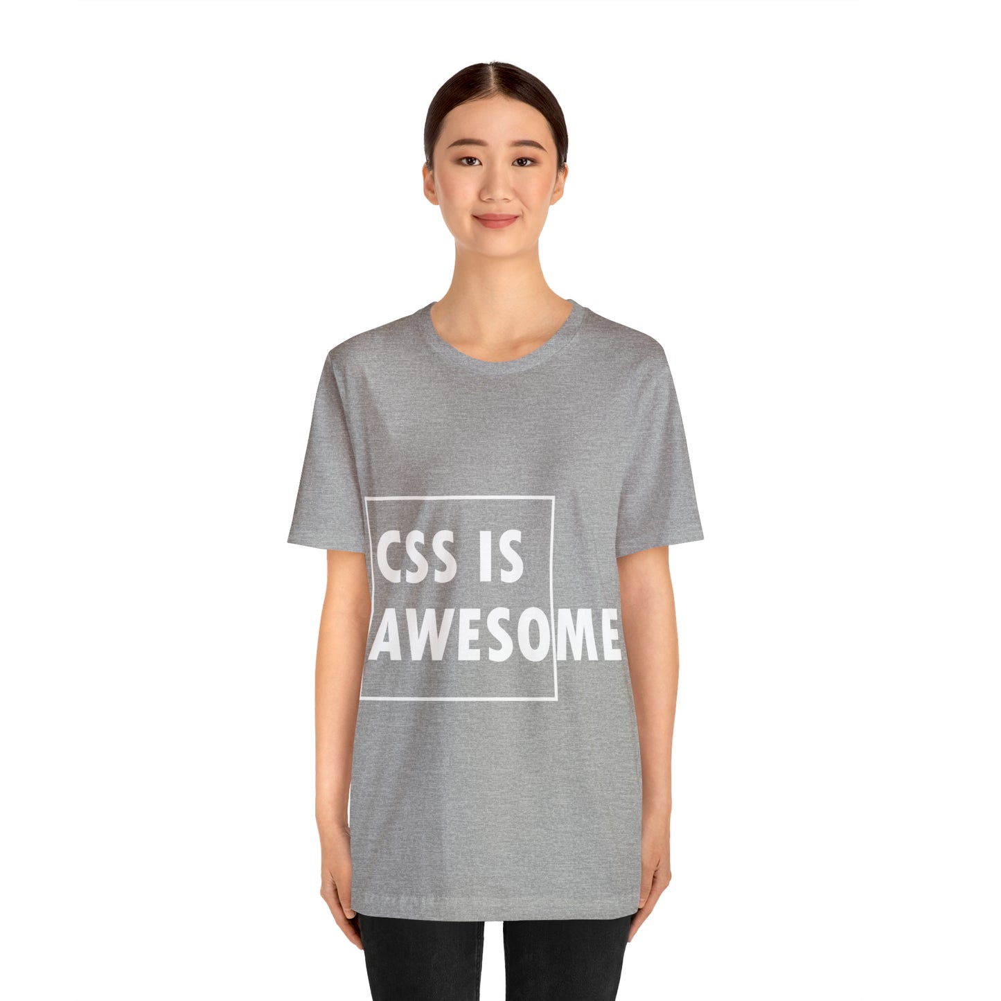 CSS is Awesome Unisex Jersey Short Sleeve T-Shirt