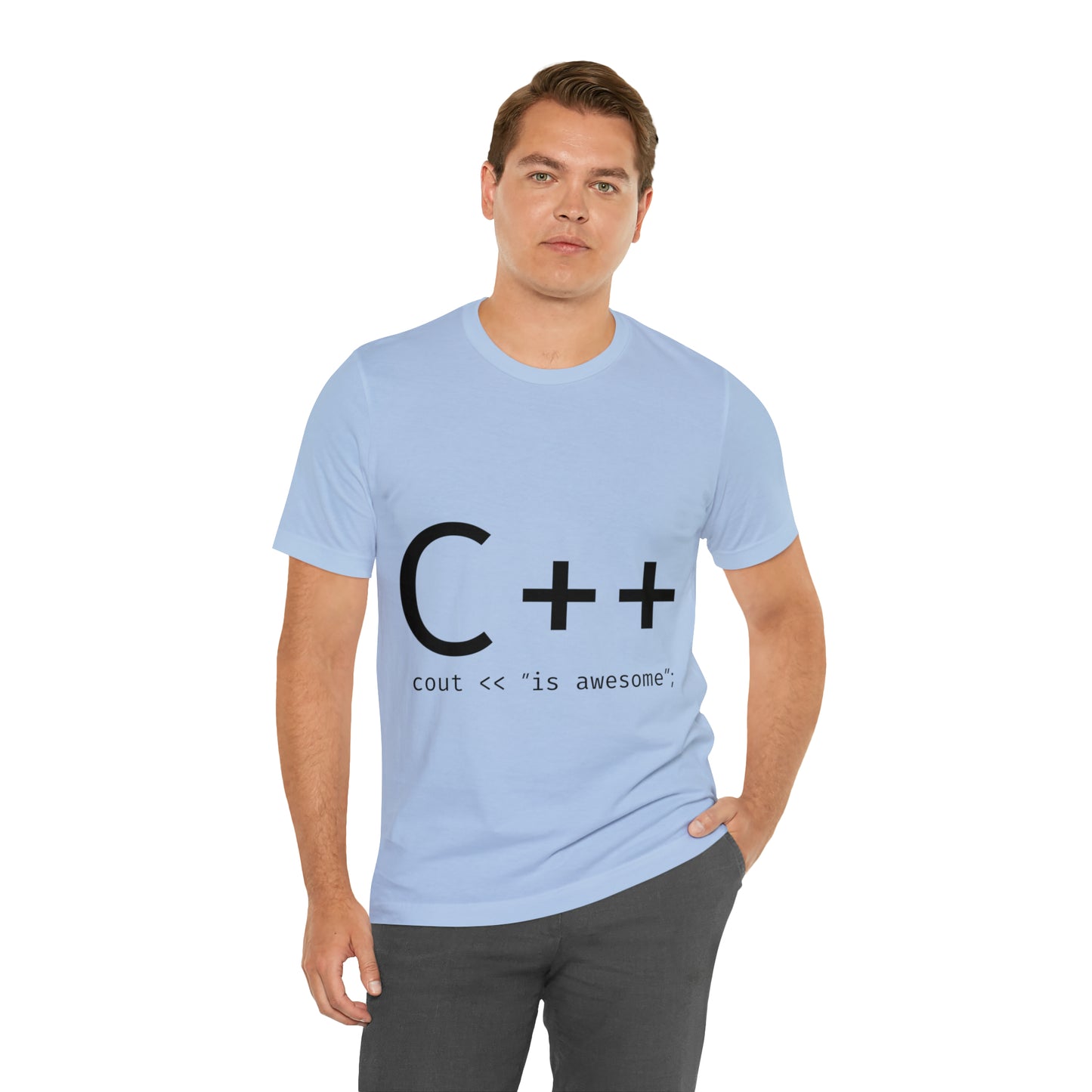 C Developer Humor Quotes Unisex Jersey Short Sleeve T-Shirt