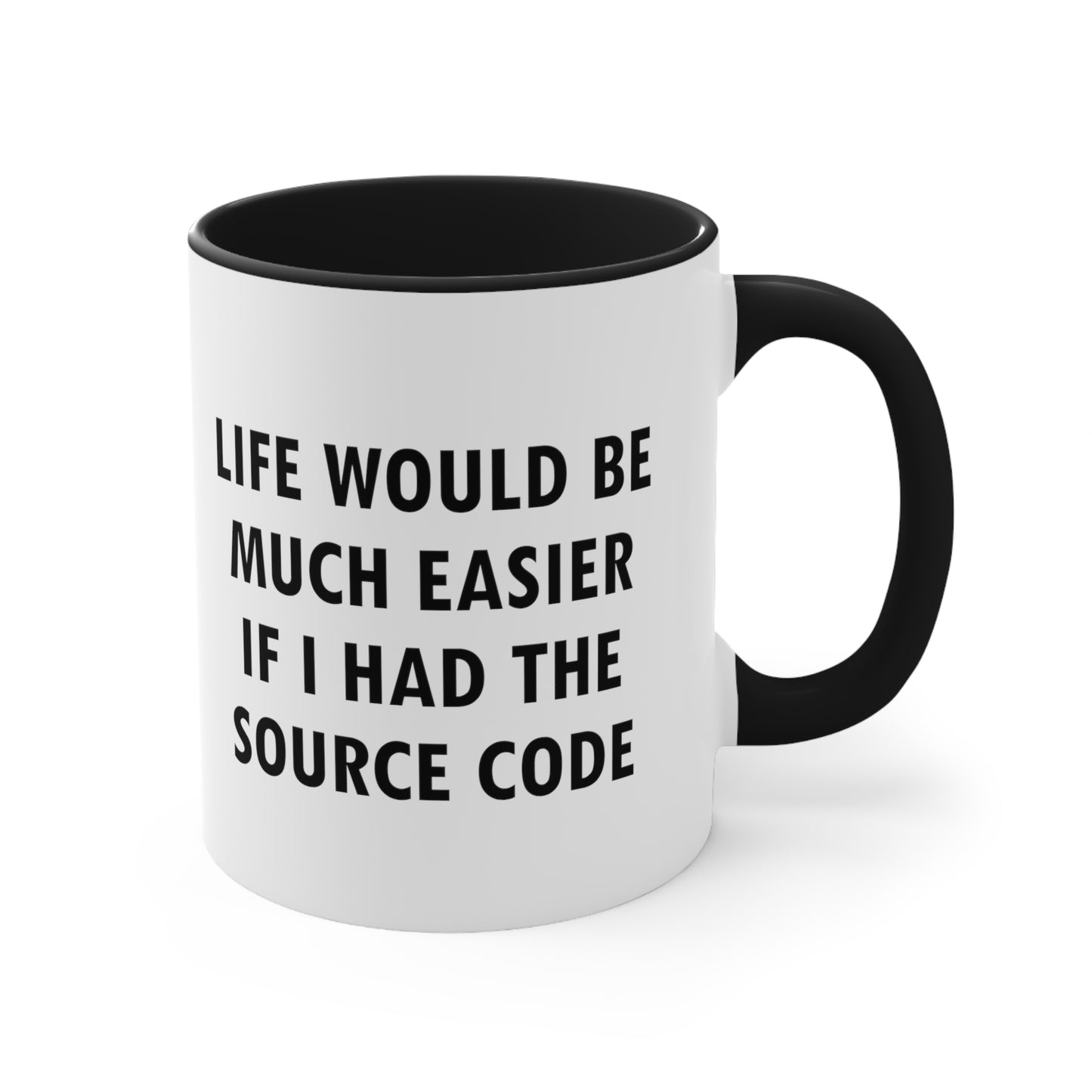 Source code Programming IT for Computer Security Hackers Accent Coffee Mug 11oz