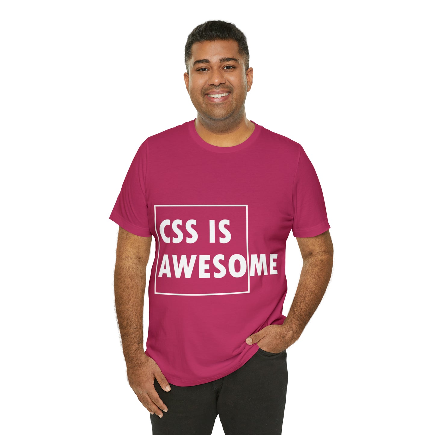 CSS is Awesome Unisex Jersey Short Sleeve T-Shirt