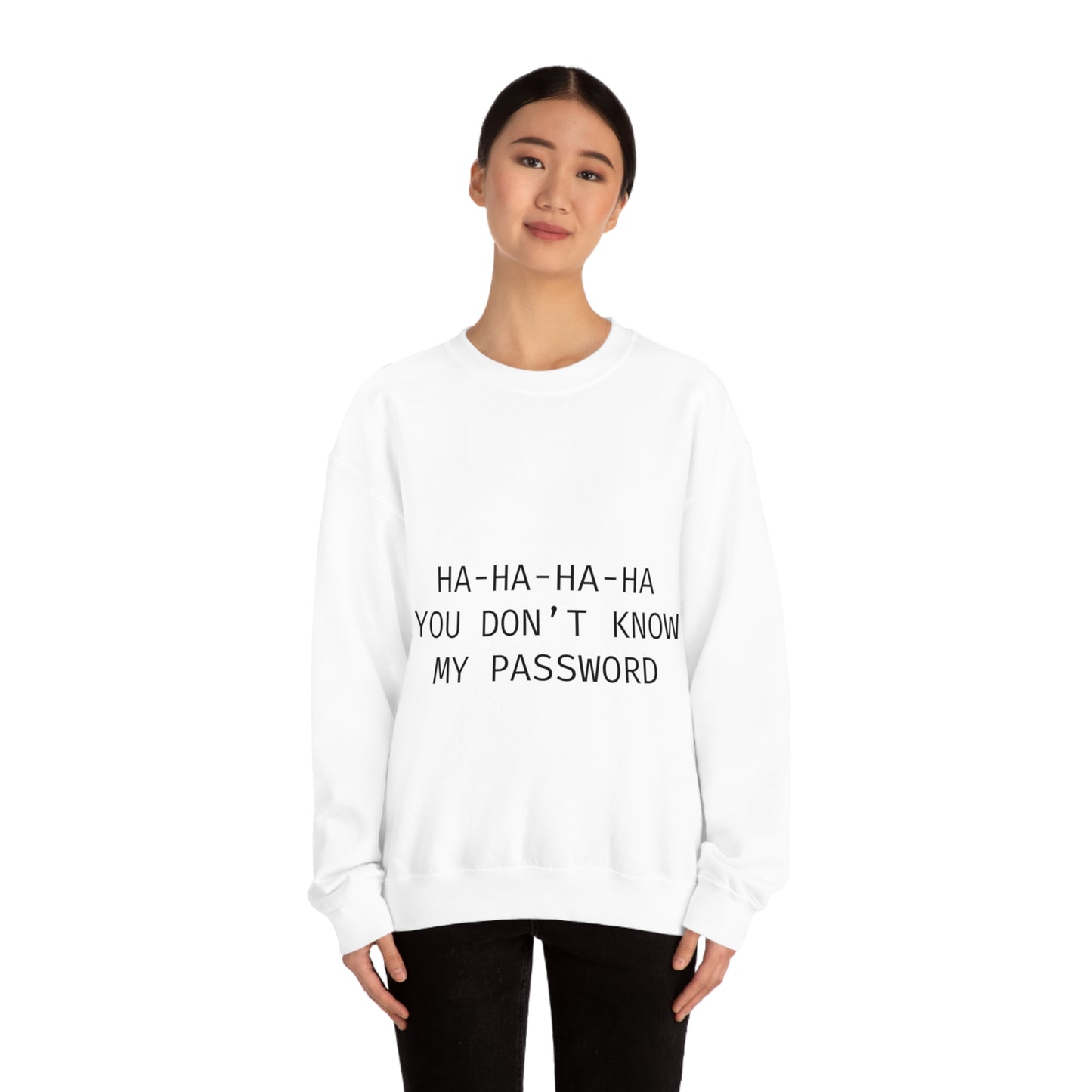 Password Programming IT for Computer Security Hackers Unisex Heavy Blend™ Crewneck Sweatshirt