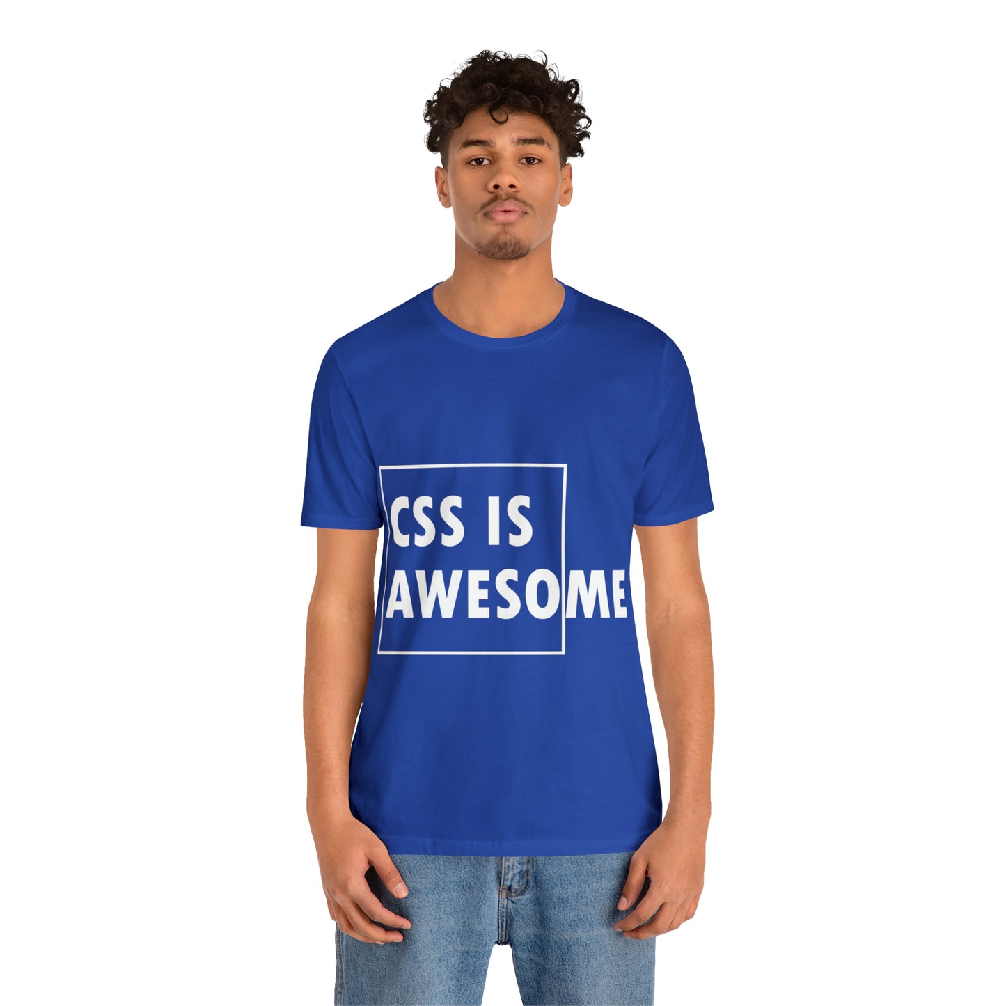 CSS is Awesome Unisex Jersey Short Sleeve T-Shirt