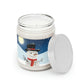 Snowman Cartoon Christmas Night Scented Candle Up to 60hSoy Wax 9oz Ichaku [Perfect Gifts Selection]