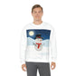 Snowman Cartoon Christmas Night Unisex Heavy Blend™ Crewneck Sweatshirt Ichaku [Perfect Gifts Selection]