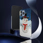 Snowman Winter Cartoon Christmas Tough Phone Cases Case-Mate Ichaku [Perfect Gifts Selection]