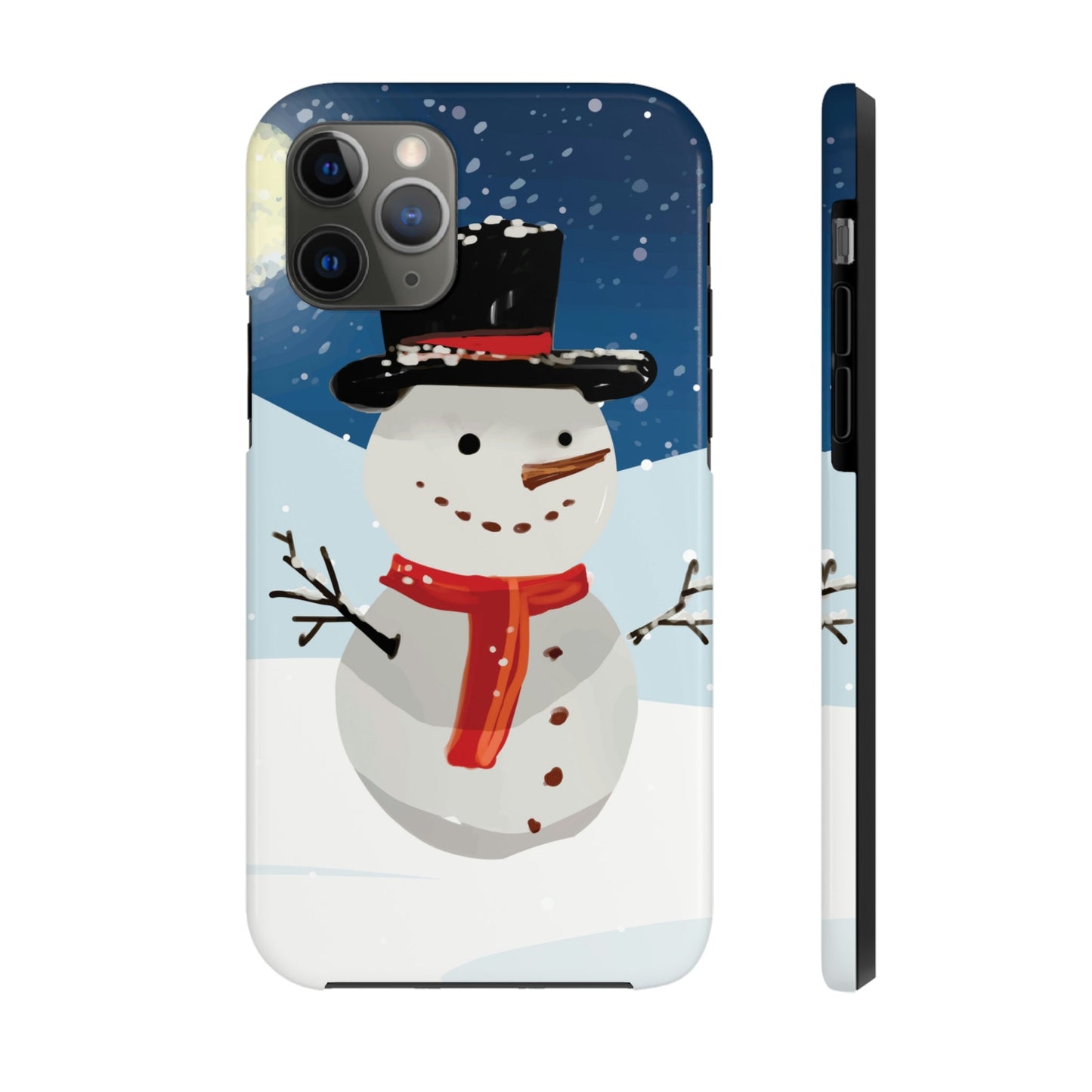 Snowman Winter Cartoon Christmas Tough Phone Cases Case-Mate Ichaku [Perfect Gifts Selection]