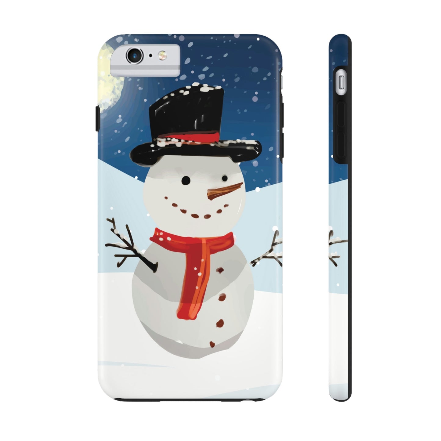 Snowman Winter Cartoon Christmas Tough Phone Cases Case-Mate Ichaku [Perfect Gifts Selection]