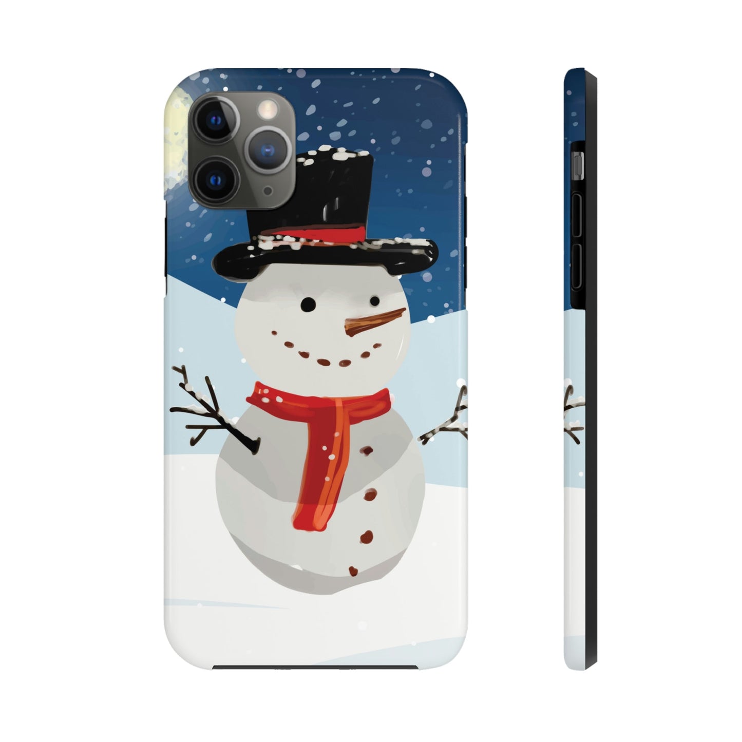 Snowman Winter Cartoon Christmas Tough Phone Cases Case-Mate Ichaku [Perfect Gifts Selection]