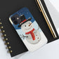 Snowman Winter Cartoon Christmas Tough Phone Cases Case-Mate Ichaku [Perfect Gifts Selection]