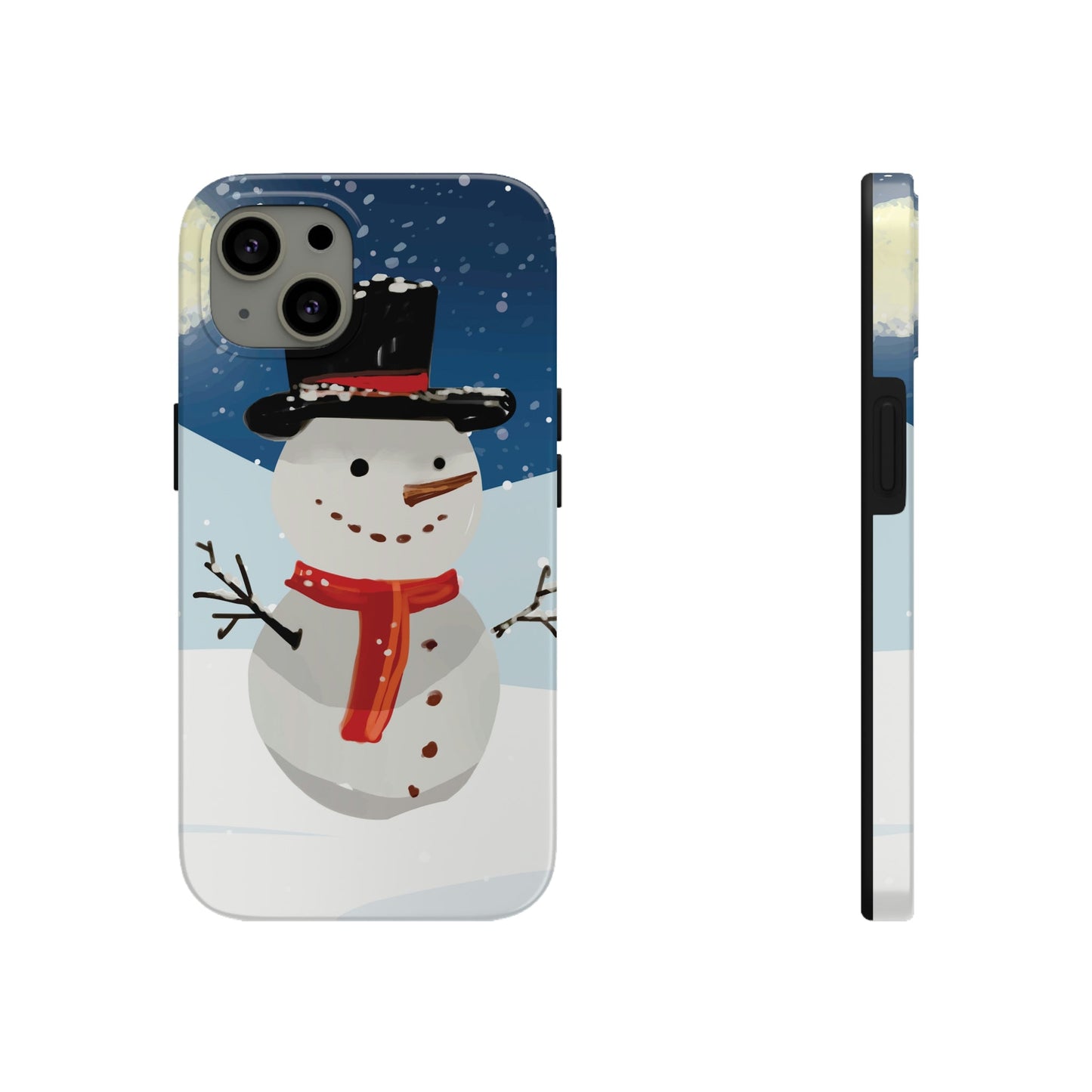 Snowman Winter Cartoon Christmas Tough Phone Cases Case-Mate Ichaku [Perfect Gifts Selection]