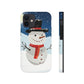 Snowman Winter Cartoon Christmas Tough Phone Cases Case-Mate Ichaku [Perfect Gifts Selection]