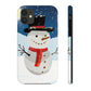 Snowman Winter Cartoon Christmas Tough Phone Cases Case-Mate Ichaku [Perfect Gifts Selection]