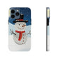 Snowman Winter Cartoon Christmas Tough Phone Cases Case-Mate Ichaku [Perfect Gifts Selection]