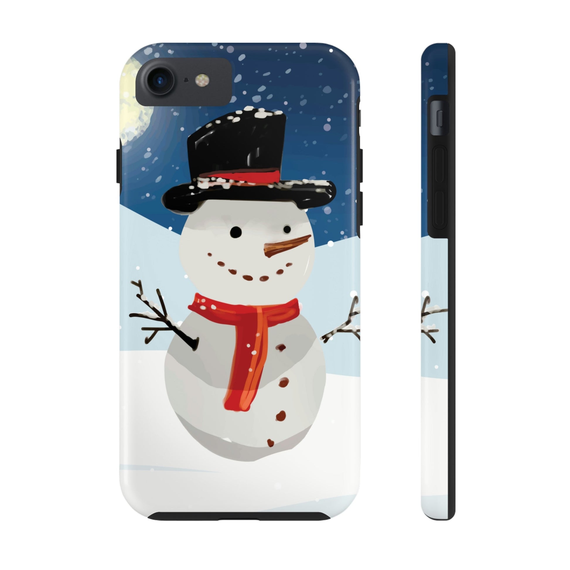 Snowman Winter Cartoon Christmas Tough Phone Cases Case-Mate Ichaku [Perfect Gifts Selection]