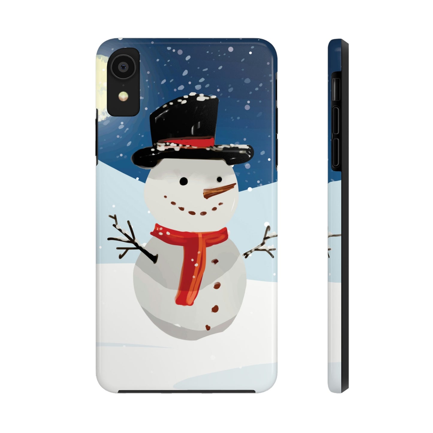 Snowman Winter Cartoon Christmas Tough Phone Cases Case-Mate Ichaku [Perfect Gifts Selection]