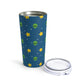 Space Pattern With Aliens UFO Movie Stainless Steel Hot or Cold Vacuum Tumbler 20oz Ichaku [Perfect Gifts Selection]