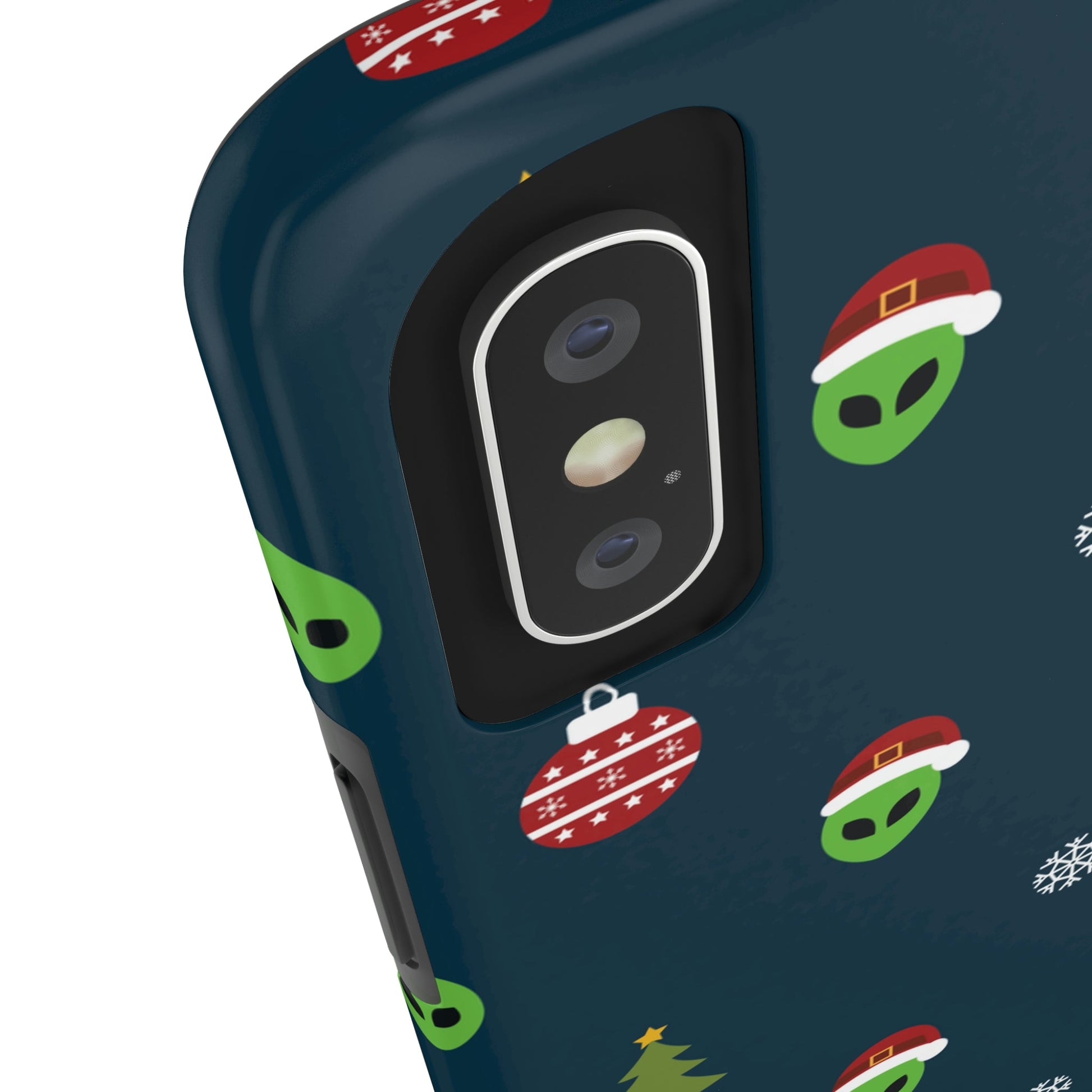 Space Pattern With Aliens UFO Movie Tough Phone Cases Case-Mate Ichaku [Perfect Gifts Selection]