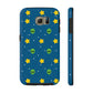 Space Pattern With Aliens UFO Movie Tough Phone Cases Case-Mate Ichaku [Perfect Gifts Selection]